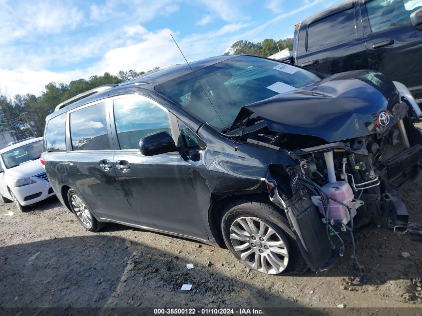 2013 Toyota Sienna Xle V6 8 Passenger VIN: 5TDYK3DC8DS387760 Lot: 38500122