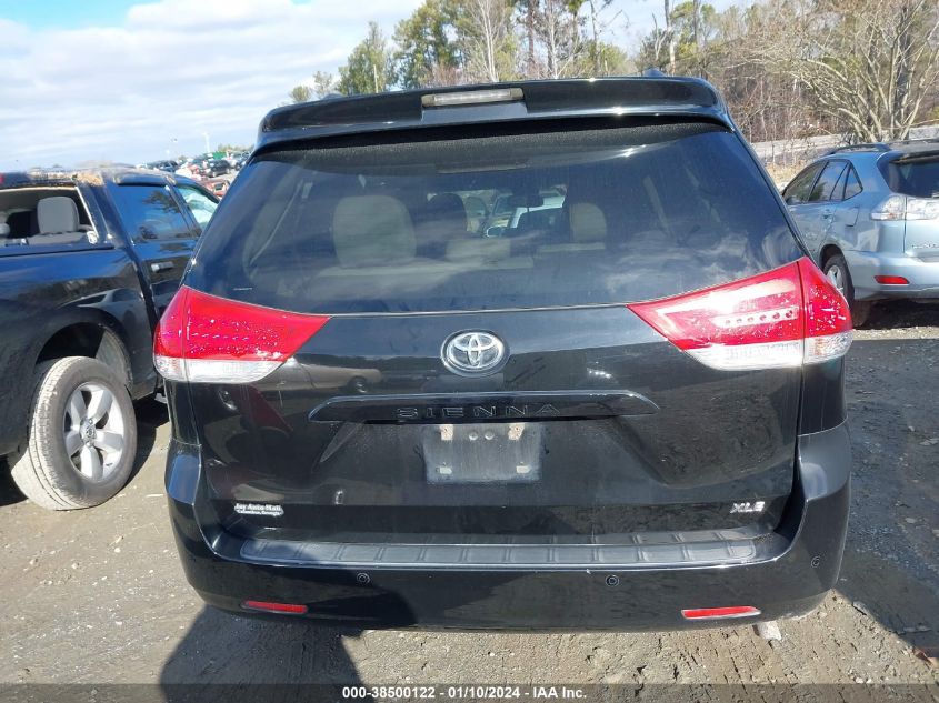 2013 Toyota Sienna Xle V6 8 Passenger VIN: 5TDYK3DC8DS387760 Lot: 38500122