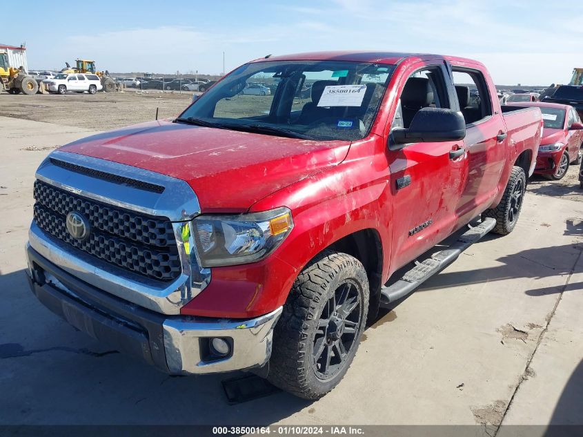 2019 Toyota Tundra Sr5 5.7L V8 VIN: 5TFEY5F1XKX252179 Lot: 38500164