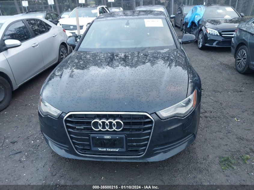 2014 Audi A6 2.0T Premium VIN: WAUGFAFC0EN100126 Lot: 38500215