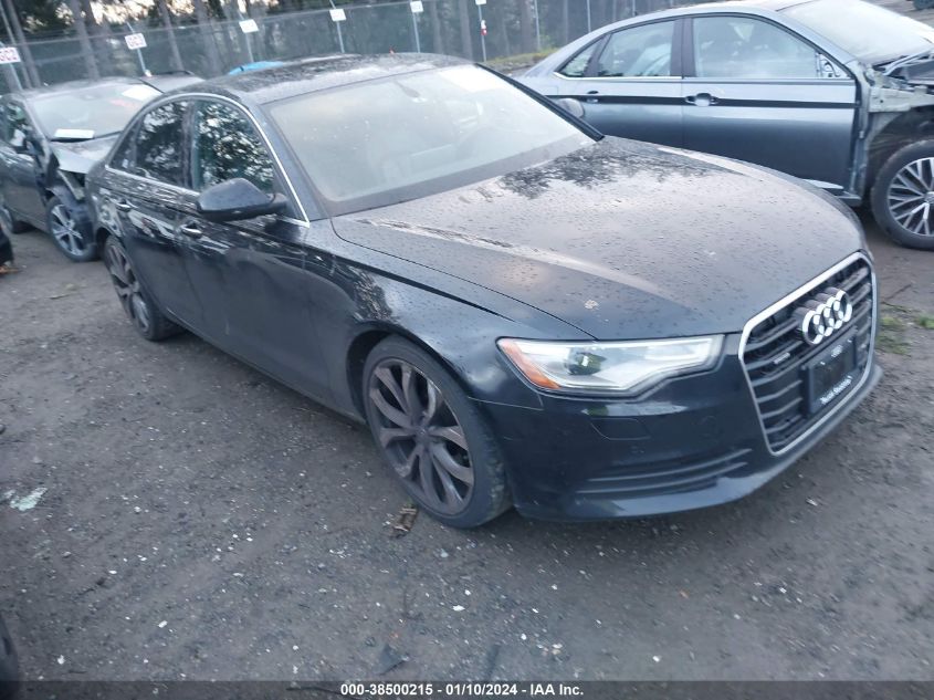 2014 Audi A6 2.0T Premium VIN: WAUGFAFC0EN100126 Lot: 38500215