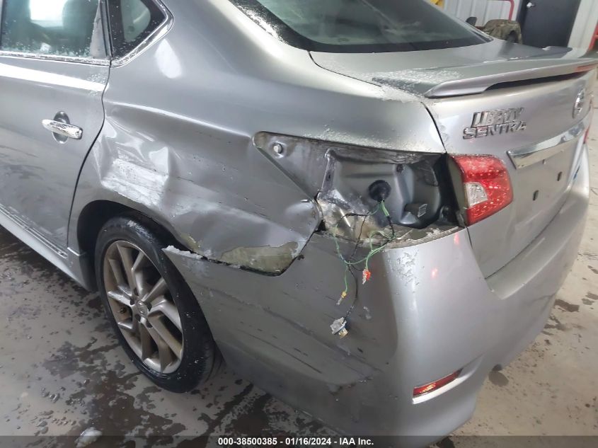 2013 Nissan Sentra Sr VIN: 3N1AB7AP7DL563125 Lot: 38500385