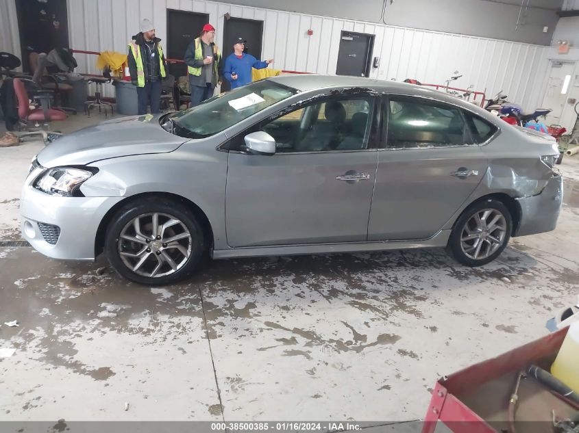 2013 Nissan Sentra Sr VIN: 3N1AB7AP7DL563125 Lot: 38500385