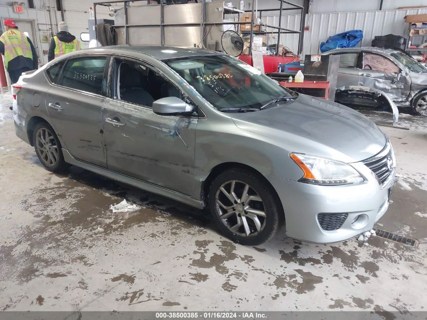 2013 Nissan Sentra Sr VIN: 3N1AB7AP7DL563125 Lot: 38500385