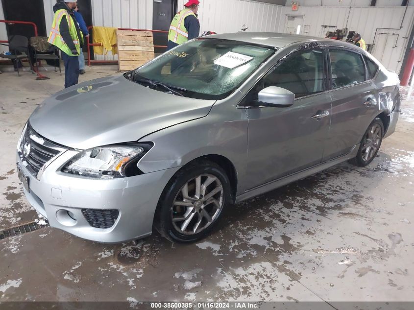 2013 Nissan Sentra Sr VIN: 3N1AB7AP7DL563125 Lot: 38500385