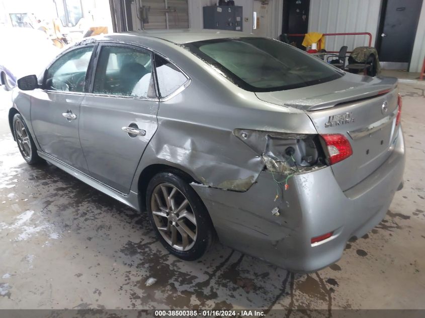 2013 Nissan Sentra Sr VIN: 3N1AB7AP7DL563125 Lot: 38500385