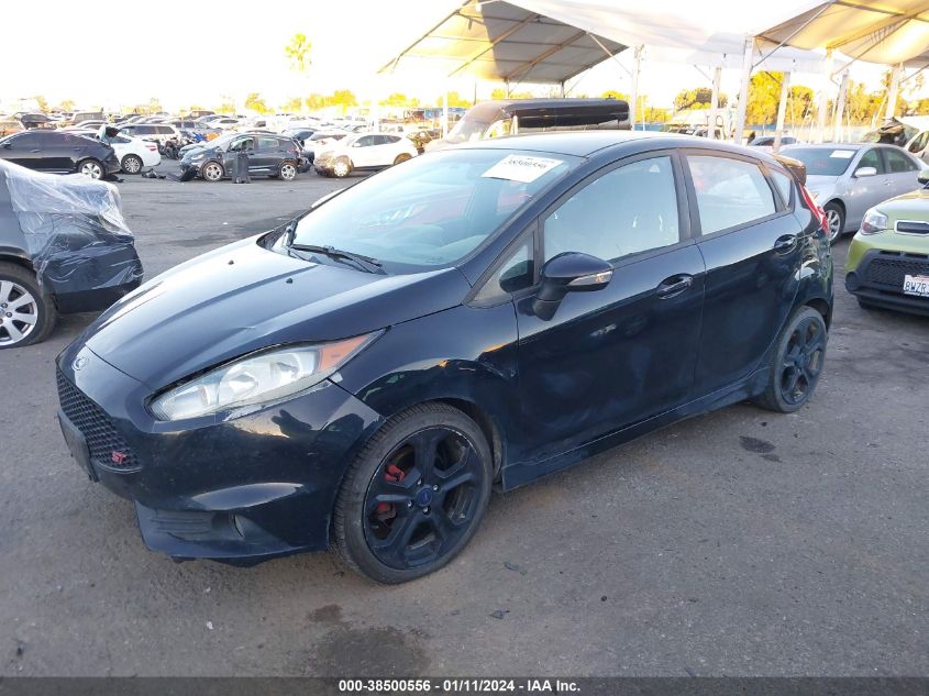 2018 Ford Fiesta St VIN: 3FADP4GX7JM104691 Lot: 38500556