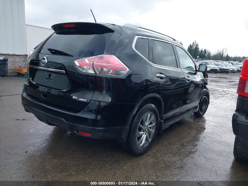 2015 Nissan Rogue Sl VIN: 5N1AT2MV9FC924596 Lot: 38500693