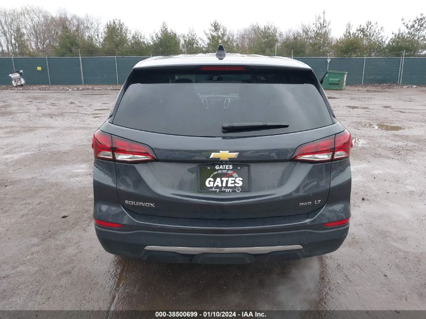 2023 Chevrolet Equinox Awd Lt VIN: 3GNAXUEG1PS189006 Lot: 38500699