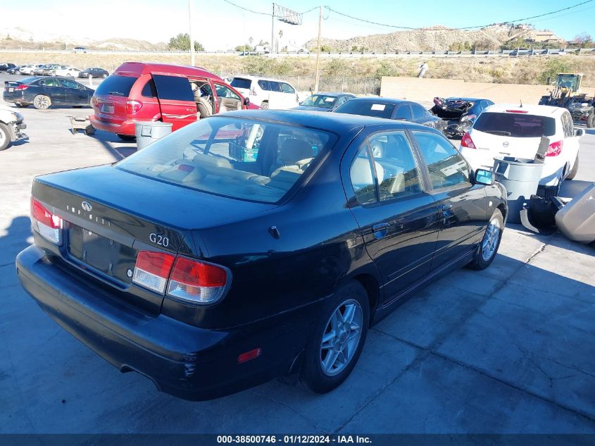 2002 Infiniti G20 Luxury VIN: JNKCP11A52T511306 Lot: 38500746