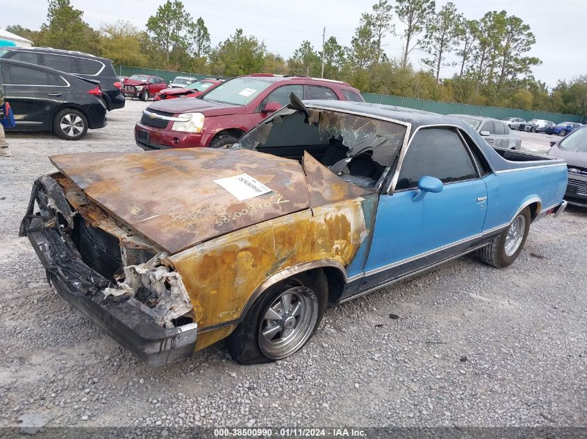 1981 Chevrolet El Camino VIN: 1GCCW80K2BD426750 Lot: 38500990