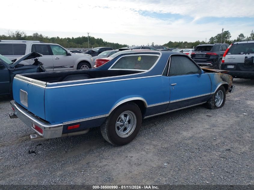 1981 Chevrolet El Camino VIN: 1GCCW80K2BD426750 Lot: 38500990