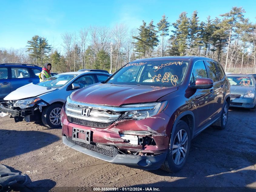 5FNYF6H5XJB058964 2018 Honda Pilot Ex-L