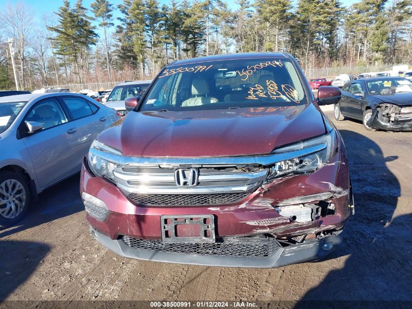 5FNYF6H5XJB058964 2018 Honda Pilot Ex-L