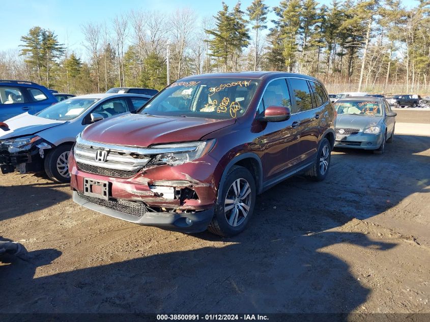 5FNYF6H5XJB058964 2018 Honda Pilot Ex-L