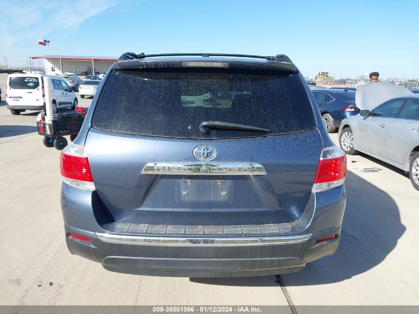 5TDYK3EH0DS103886 2013 Toyota Highlander Limited V6