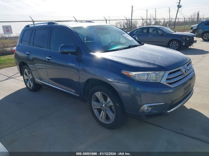 5TDYK3EH0DS103886 2013 Toyota Highlander Limited V6