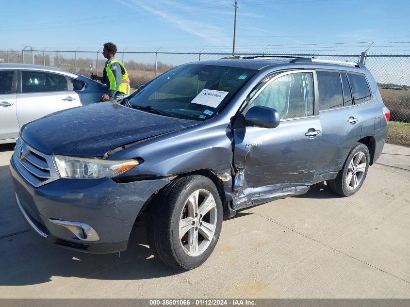 5TDYK3EH0DS103886 2013 Toyota Highlander Limited V6