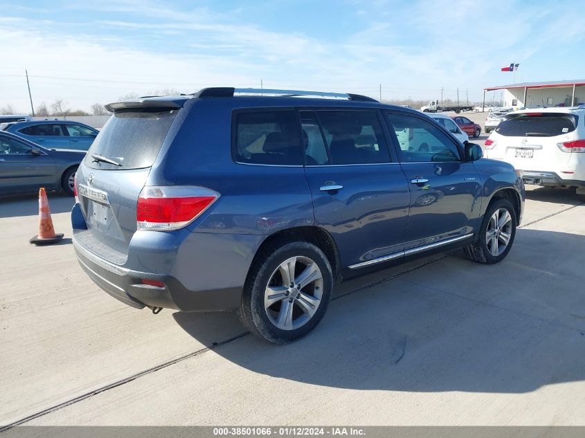 5TDYK3EH0DS103886 2013 Toyota Highlander Limited V6