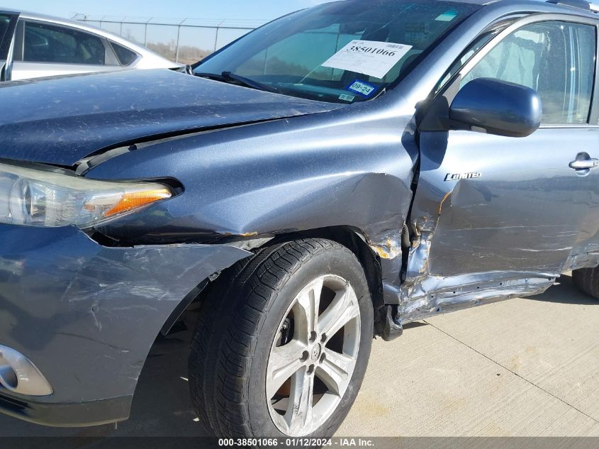 2013 Toyota Highlander Limited V6 VIN: 5TDYK3EH0DS103886 Lot: 38501066