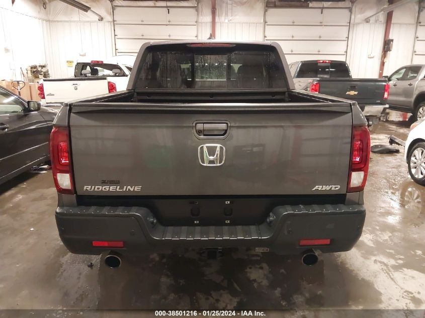 2022 Honda Ridgeline Rtl-E VIN: 5FPYK3F75NB029285 Lot: 38501216