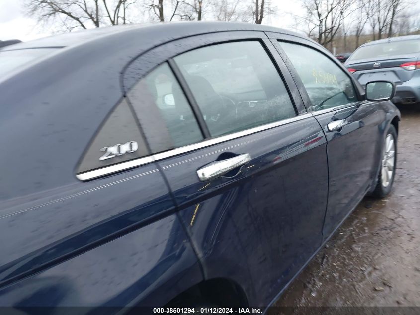 2014 Chrysler 200 Touring VIN: 1C3CCBBB3EN153369 Lot: 38501294