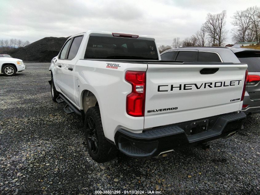 2022 Chevrolet Silverado 1500 Ltd 4Wd Short Bed Custom Trail Boss VIN: 3GCPYCEL5NG162172 Lot: 38501298