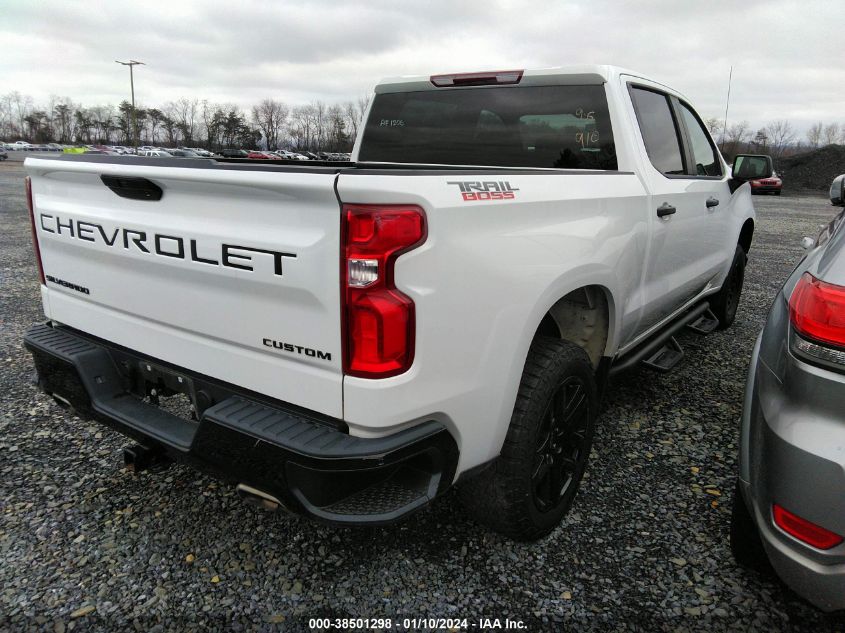 2022 Chevrolet Silverado 1500 Ltd 4Wd Short Bed Custom Trail Boss VIN: 3GCPYCEL5NG162172 Lot: 38501298