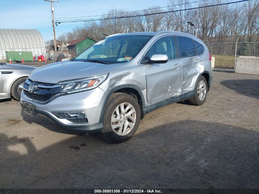 2HKRM4H71FH672617 2015 Honda Cr-V Ex-L