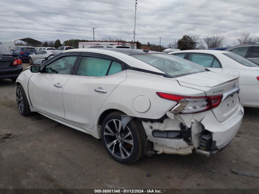 1N4AA6AP4GC403090 2016 Nissan Maxima 3.5 Platinum