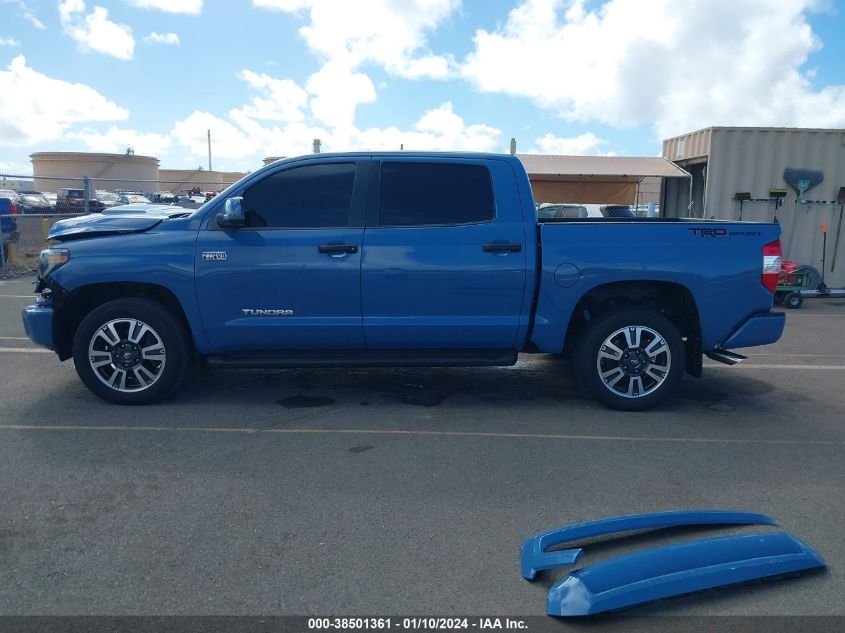 2019 Toyota Tundra Sr5 5.7L V8 VIN: 5TFEY5F17KX245710 Lot: 38501361