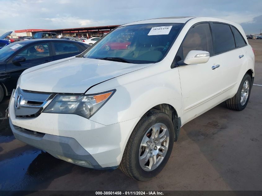 2009 Acura Mdx Technology Package VIN: 2HNYD28689H532868 Lot: 38501458