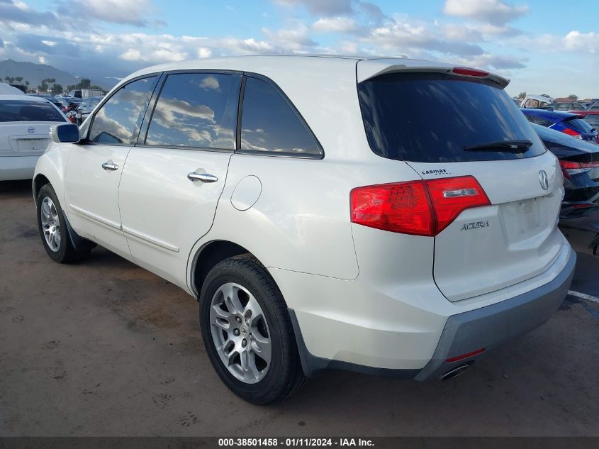 2009 Acura Mdx Technology Package VIN: 2HNYD28689H532868 Lot: 38501458