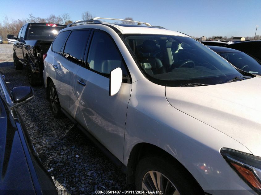 2017 Nissan Pathfinder Sl VIN: 5N1DR2MN2HC901336 Lot: 38501497