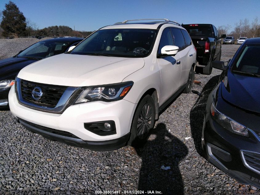 2017 Nissan Pathfinder Sl VIN: 5N1DR2MN2HC901336 Lot: 38501497