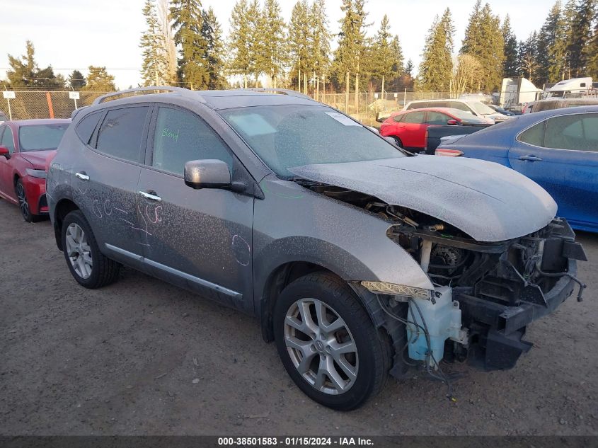 2013 Nissan Rogue Sv W/Sl Pkg VIN: JN8AS5MT4DW541835 Lot: 38501583