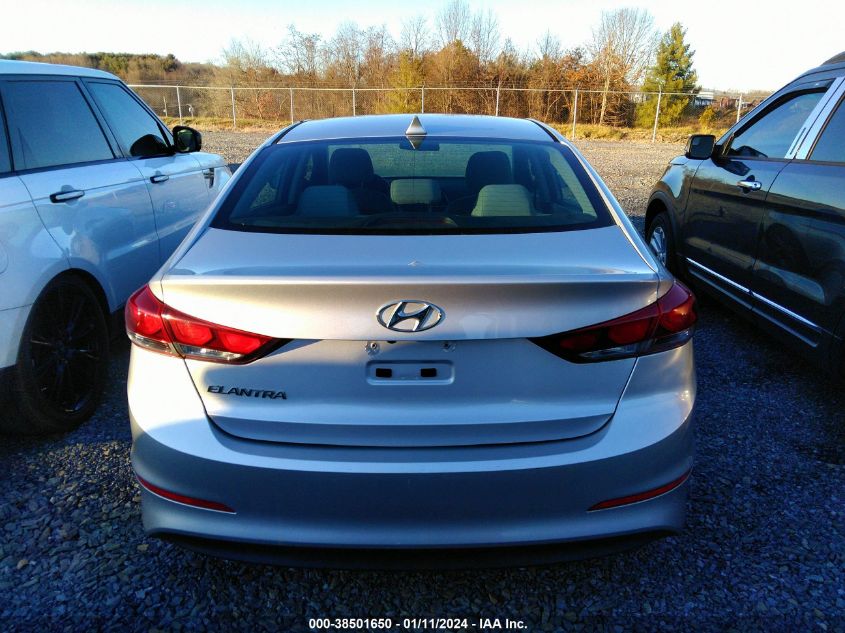 2018 Hyundai Elantra Sel VIN: 5NPD84LFXJH252621 Lot: 38501650