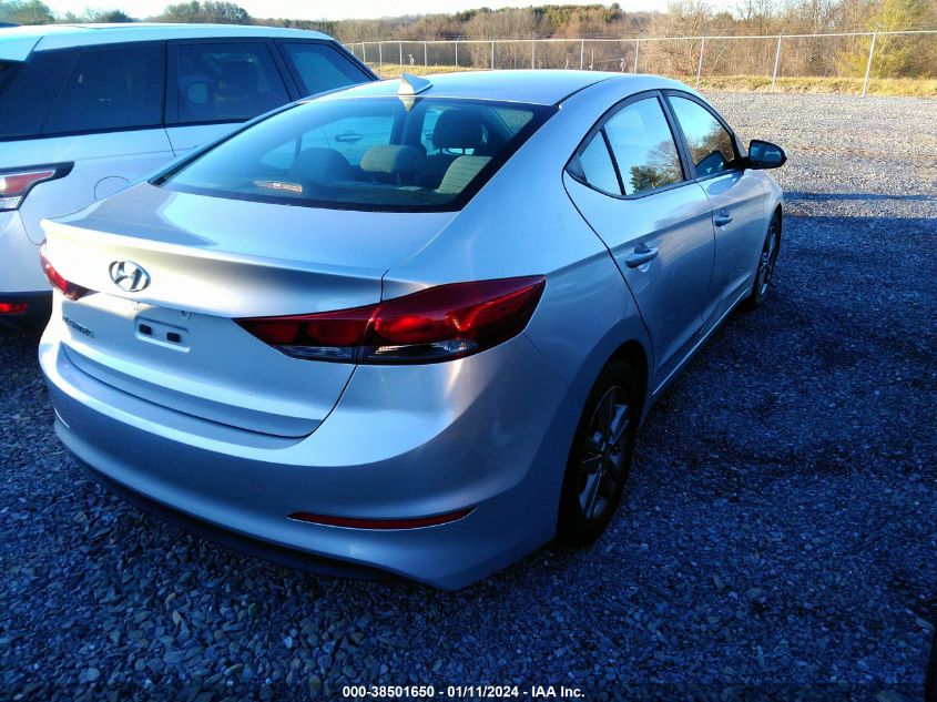 2018 Hyundai Elantra Sel VIN: 5NPD84LFXJH252621 Lot: 38501650