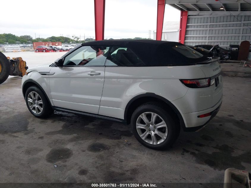 2017 Land Rover Range Rover Evoque Se Dynamic VIN: SALVC5BGXHH258598 Lot: 38501763