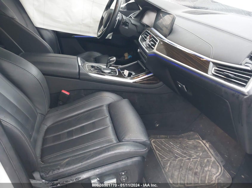 2021 BMW X7 xDrive40I VIN: 5UXCW2C03M9E83280 Lot: 38501770