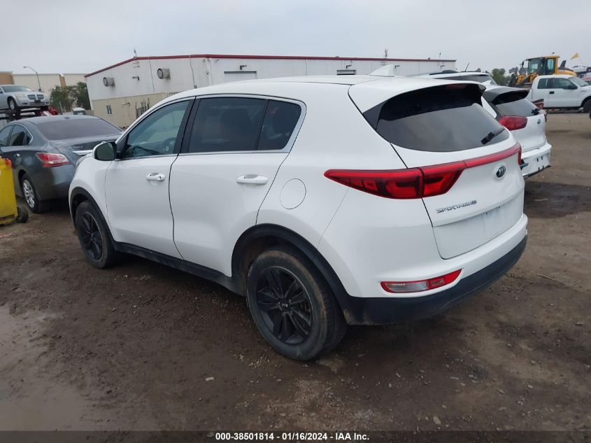 2019 Kia Sportage Lx VIN: KNDPM3AC8K7569279 Lot: 38501814