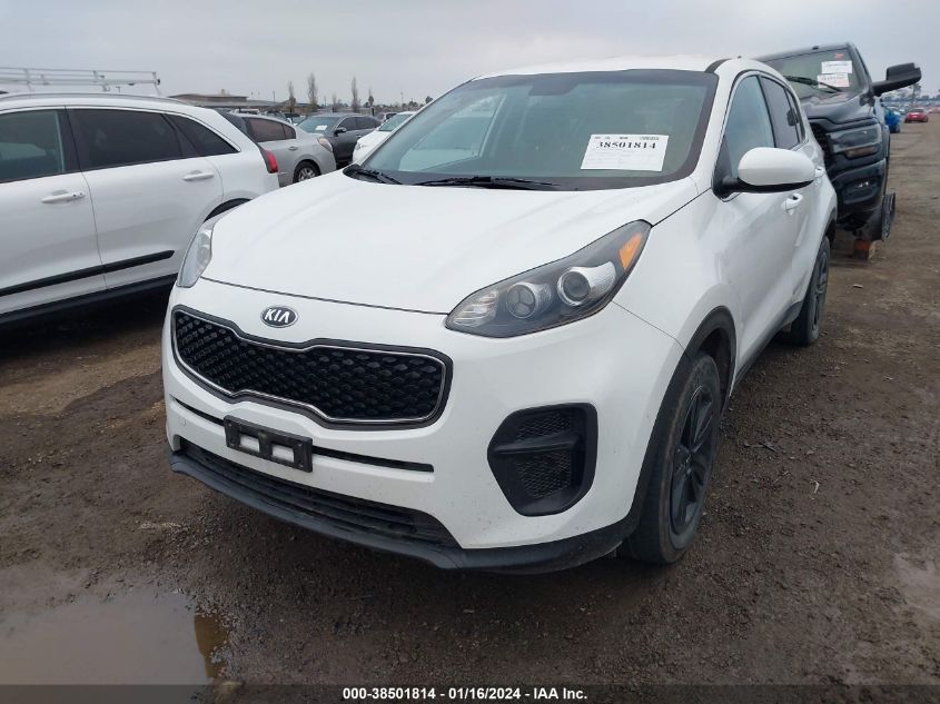 2019 Kia Sportage Lx VIN: KNDPM3AC8K7569279 Lot: 38501814