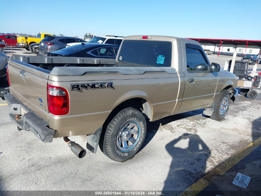 2001 Ford Ranger Xl/Xlt/Xlt Appearance VIN: 1FTYR10D01PB68943 Lot: 38501844