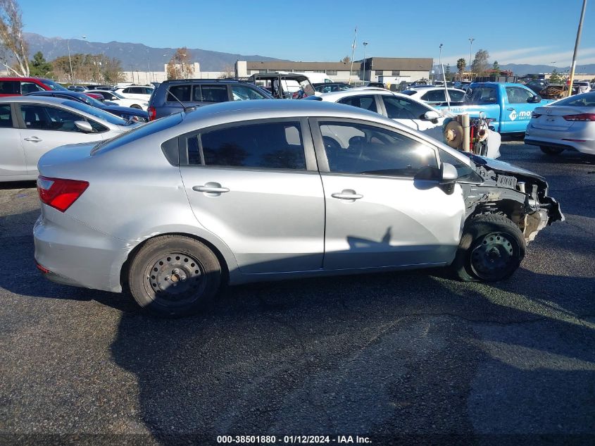 KNADM4A33G6625793 2016 Kia Rio Lx