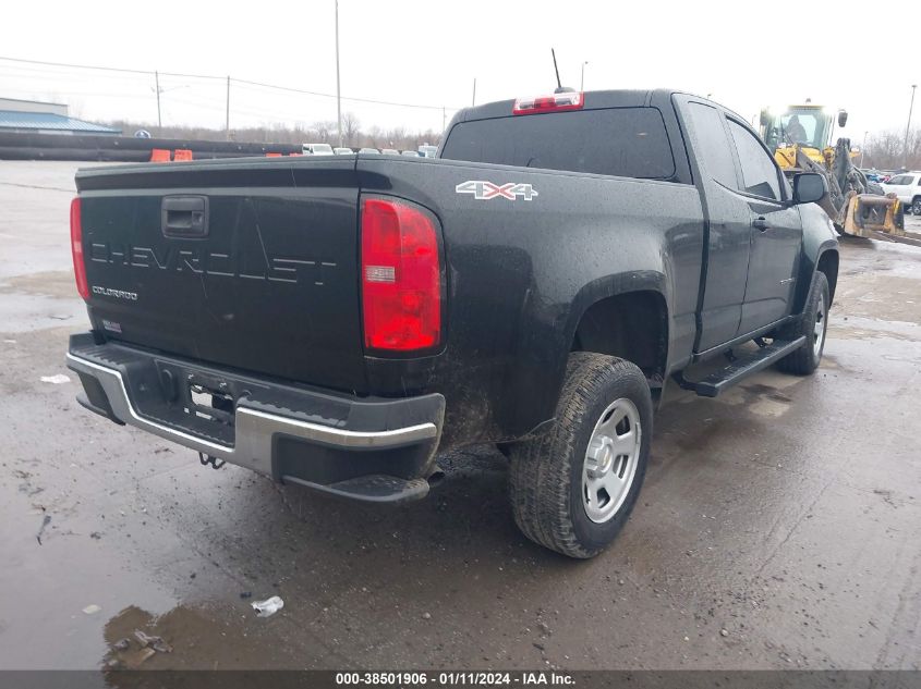 2021 Chevrolet Colorado 4Wd Long Box Wt VIN: 1GCHTBEA0M1110974 Lot: 38501906