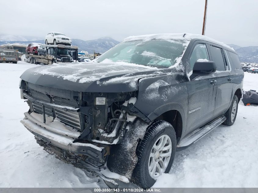 1GNSKCKD4NR245592 2022 Chevrolet Suburban 4Wd Lt