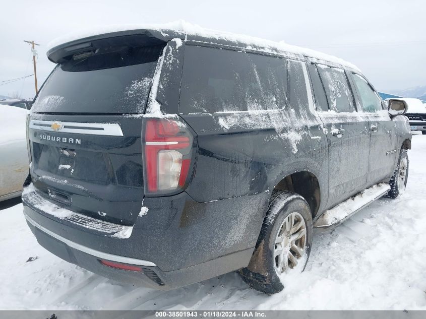 1GNSKCKD4NR245592 2022 Chevrolet Suburban 4Wd Lt