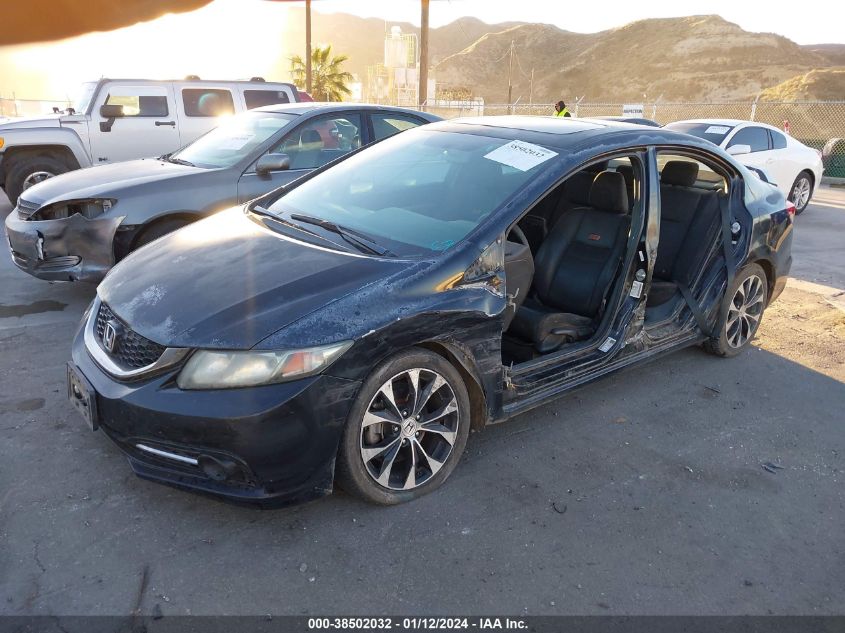 2013 Honda Civic Si VIN: 2HGFB6E50DH700678 Lot: 38502032