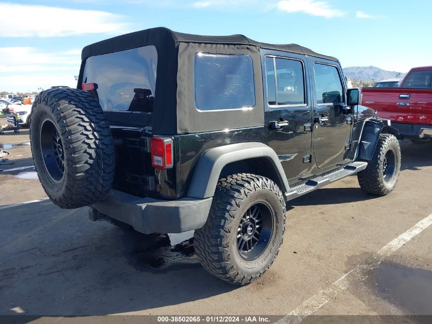 2017 Jeep Wrangler Unlimited Sport 4X4 VIN: 1C4BJWDG6HL695370 Lot: 38502065