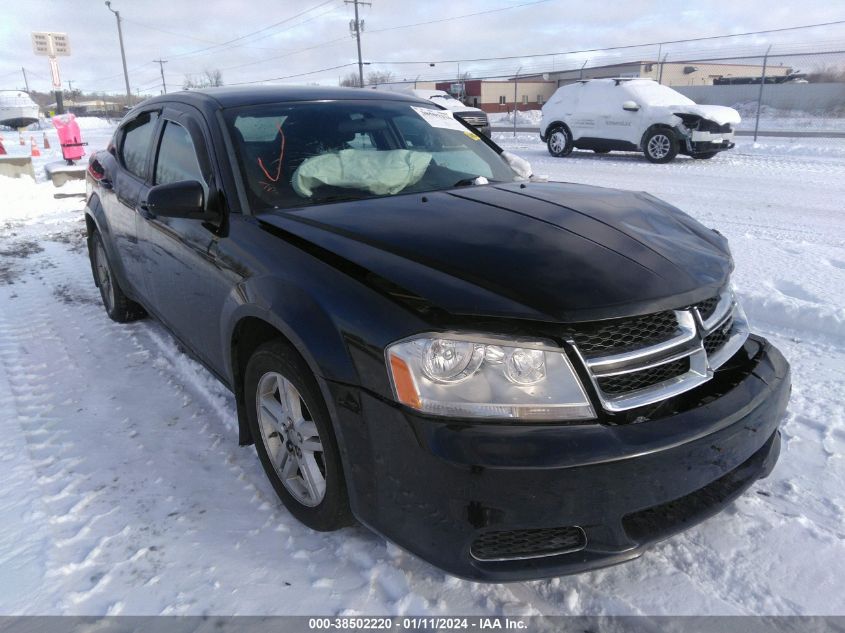 1C3CDZCB1CN183097 2012 Dodge Avenger Sxt